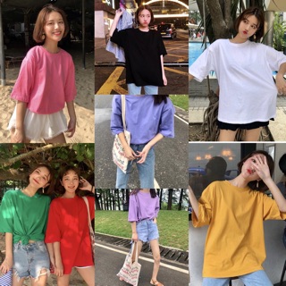 [ HÀNG ORDER] Phông trơn Ulzzang đủ màu