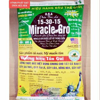 Phân Bón Lá Cao Cấp Micrac-Gro 15-30-15 (gói 500g)