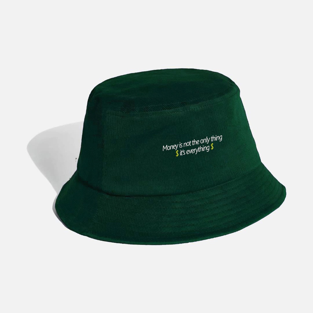Mũ Bucket Nhung Tăm phong cách Hàn Quốc Unisex