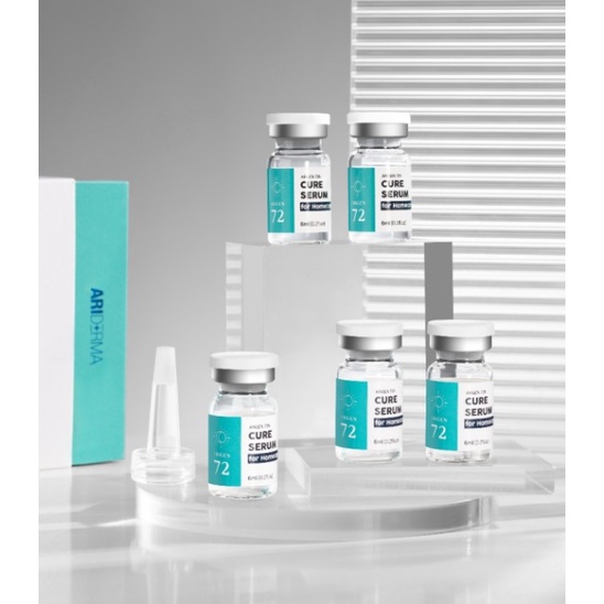 Hộp 5 Tinh chất dưỡng da Bào Thai Cá Hồi Pháp Ariderma ARIGEN72H Cure Serum (5 lọ x 6ml) - K2V Shop