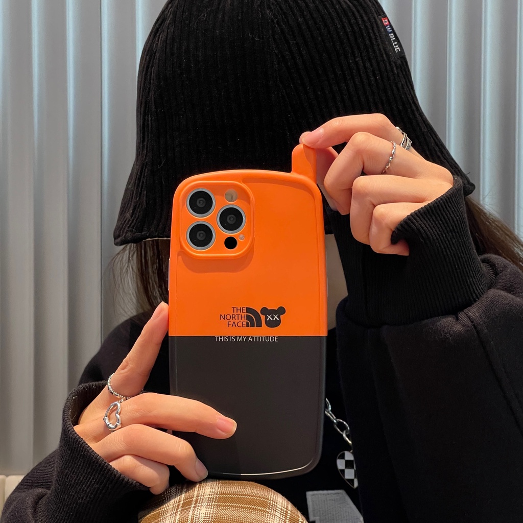 Ốp Điện Thoại In Hình Gấu Hoạt Hình Cho iPhone13Pro iP12Pro XS iPhone11 12Promax 13 11Promax 12 13