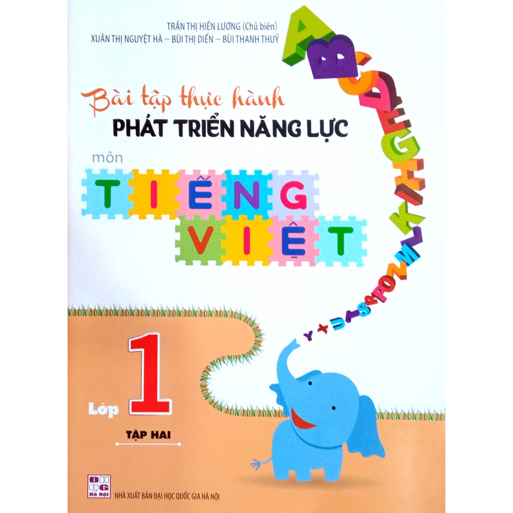 Sách - Bài tập thực hành Phát triển năng lực môn Tiếng Việt lớp 1 - Tập 2