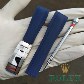 Dây đeo đồng hồ RUBBER ROLEX 20MM