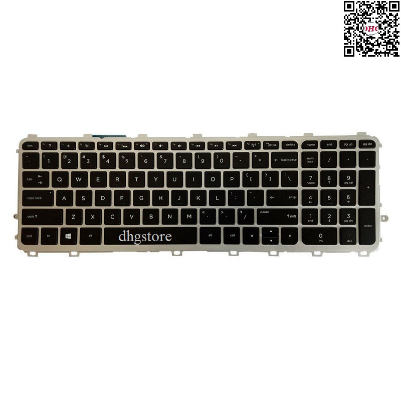 Bàn phím laptop HP Envy 15T-J, 15-J ,15-Z ,15-T ,17-J, 17-Z, 17-T , M7-J, M7-Z, M7-T Có Khung