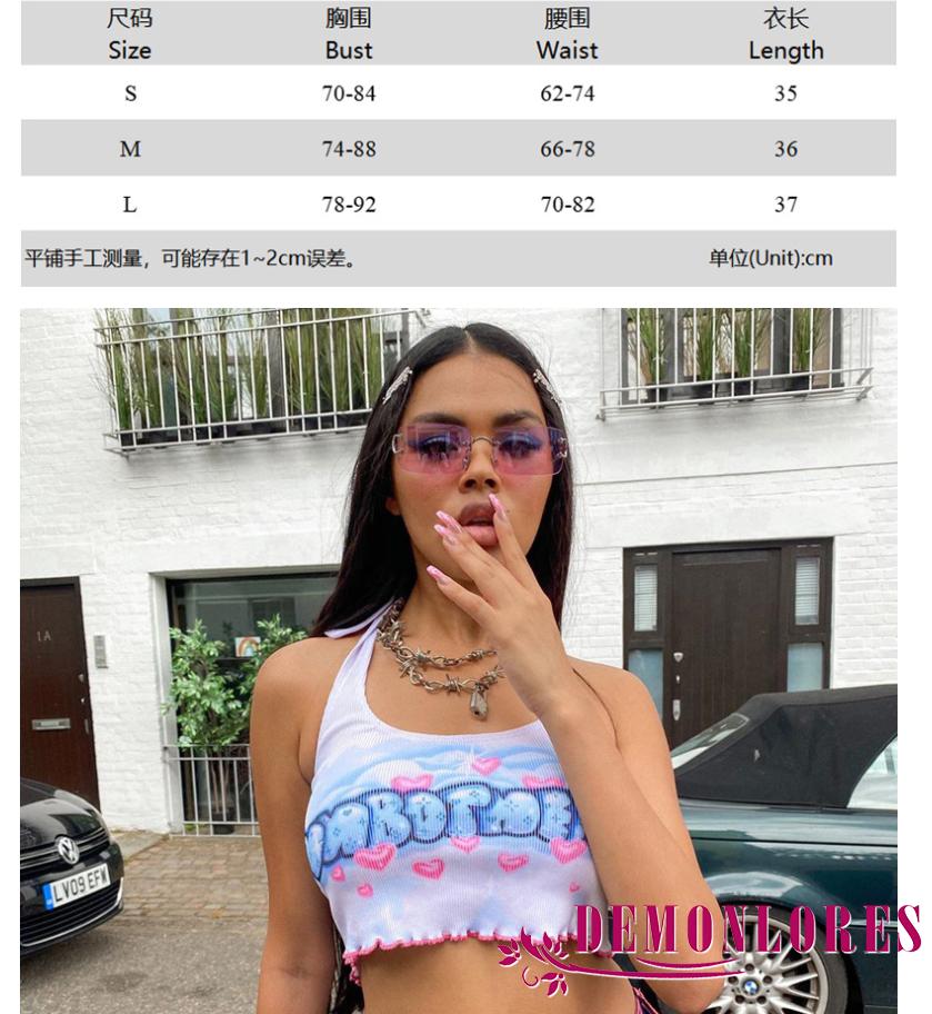 Áo Thun Sát Nách In Chữ Thời Trang Cá Tính Cho Nữ