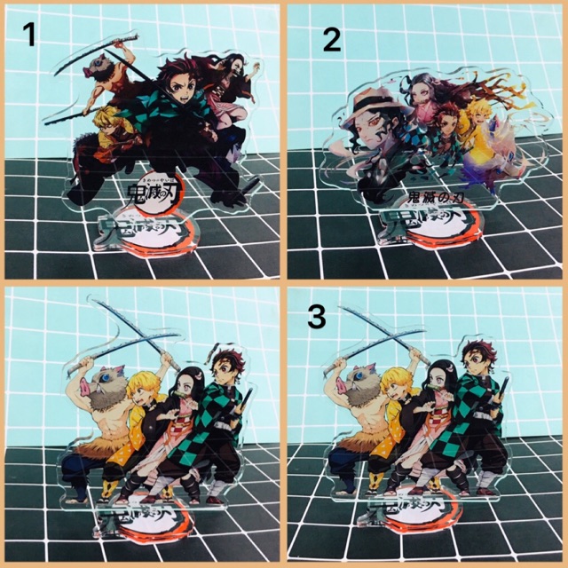 Standee anime kimetsu no yaiba, tượng để bàn ANIME kimetsu no yaiba