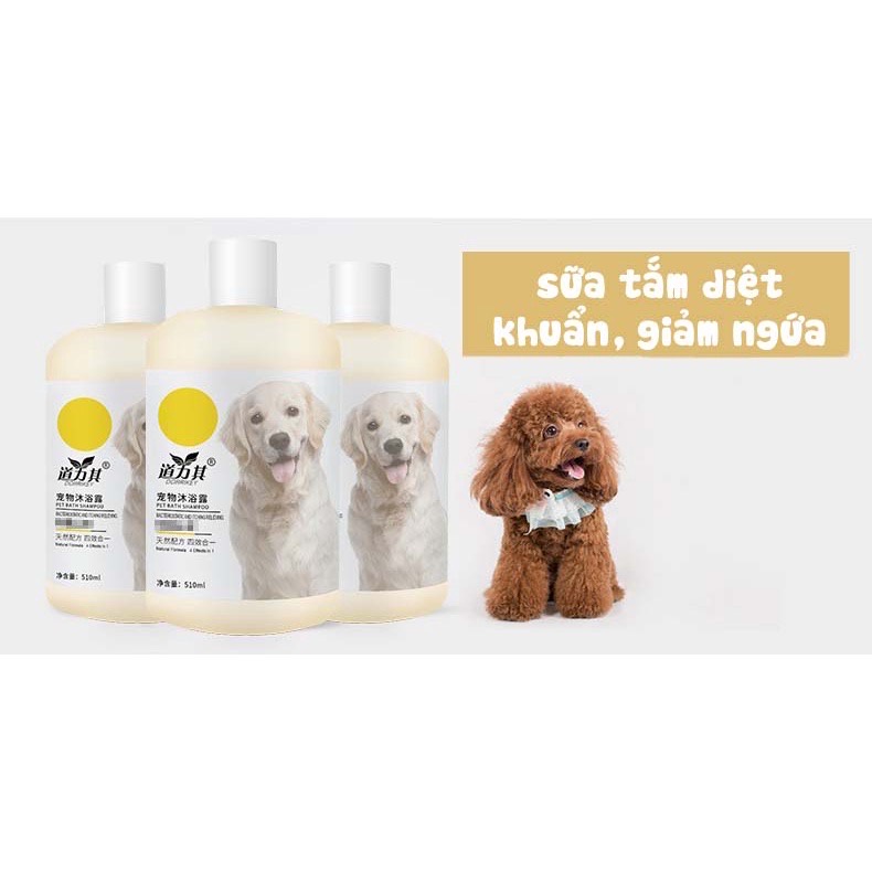 SỮA TẮM CHIẾT XUẤT TỪ DẦU DỪA DÀNH CHO CHÓ MÈO 510ML - HAYUMI