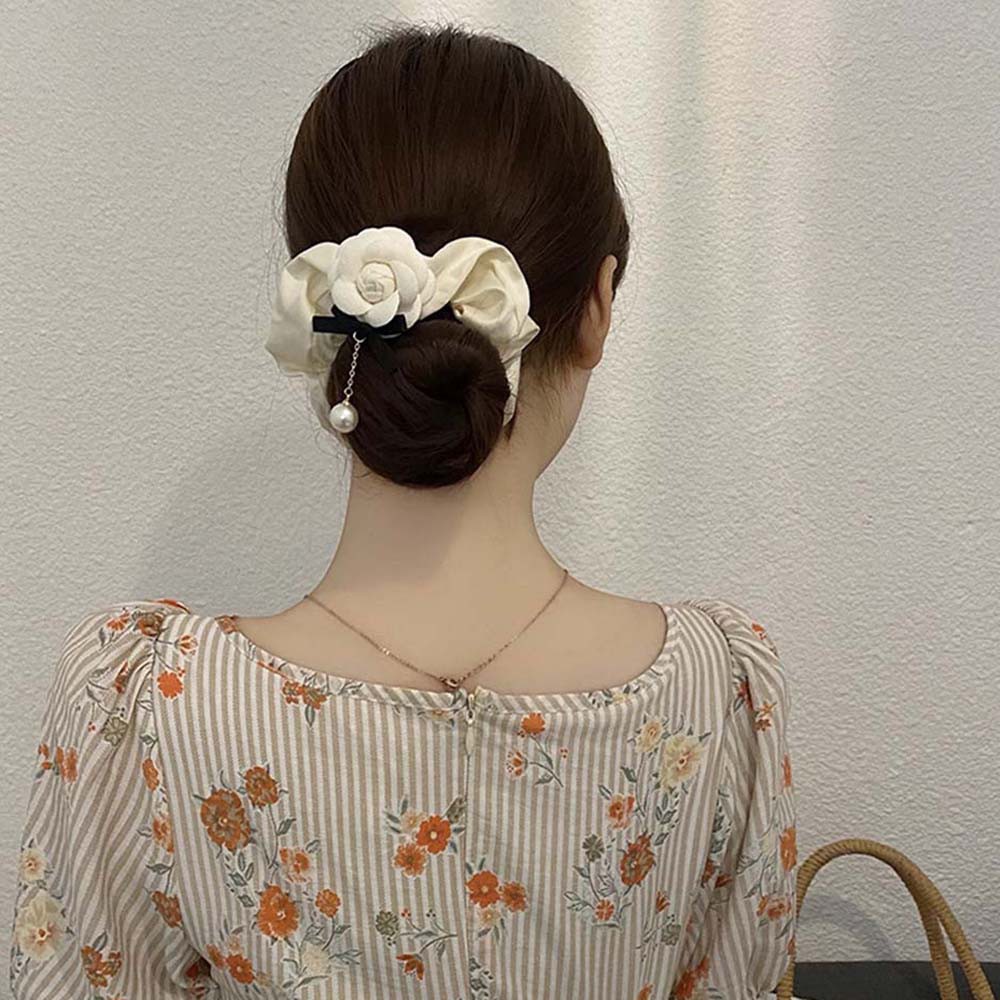 Dây Buộc Tóc Hình Hoa Xinh Xắn Dành Cho Nữ