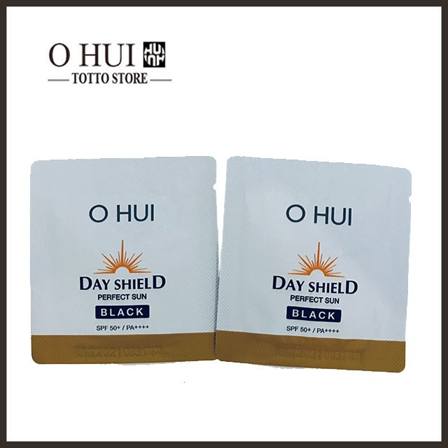 [30 gói] Kem Chống Nắng Ohui Perfect Sun Black SPF50/PA++++