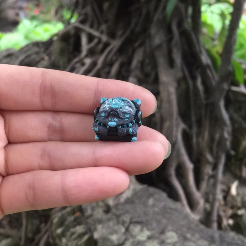 Nút bàn phím Sirius clone tông xám xanh