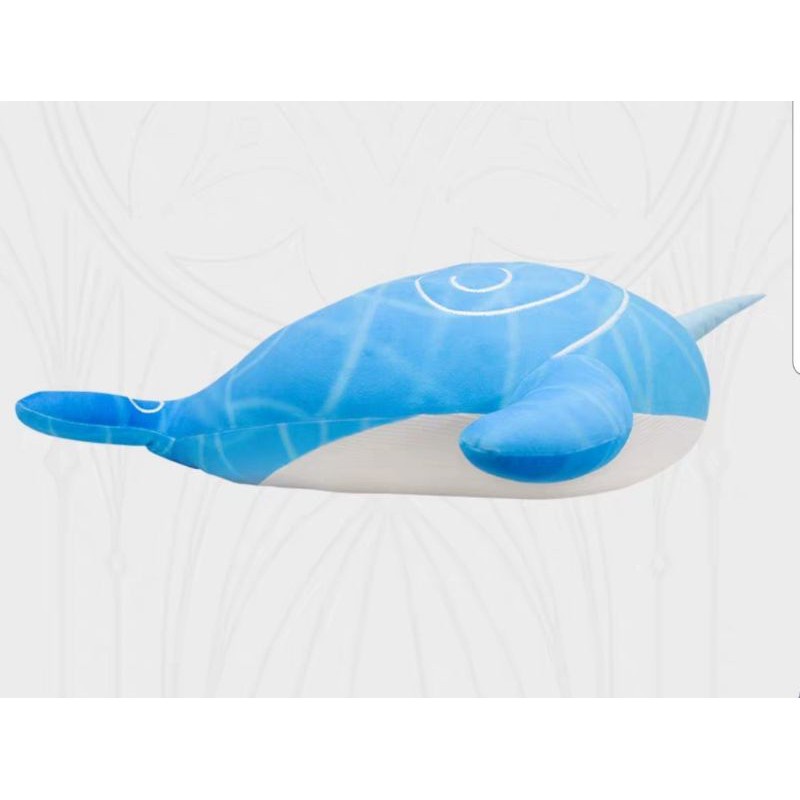 Thú Nhồi Bông Hình Cá Voi Mihoyo Genshin Tartaglia