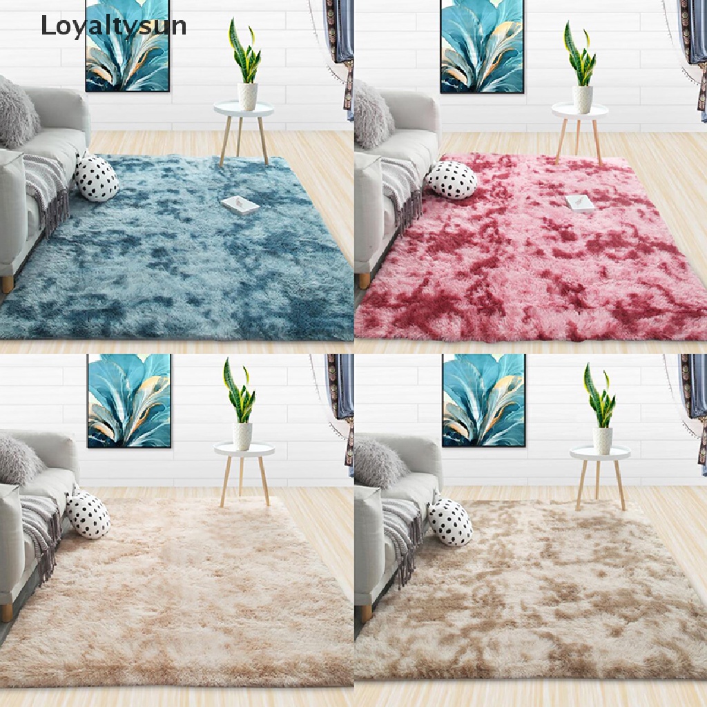 Thảm Trải Sàn Phòng Khách / Phòng Ngủ Chất Liệu Cotton Dày Dặn Kiểu Dáng Mới
