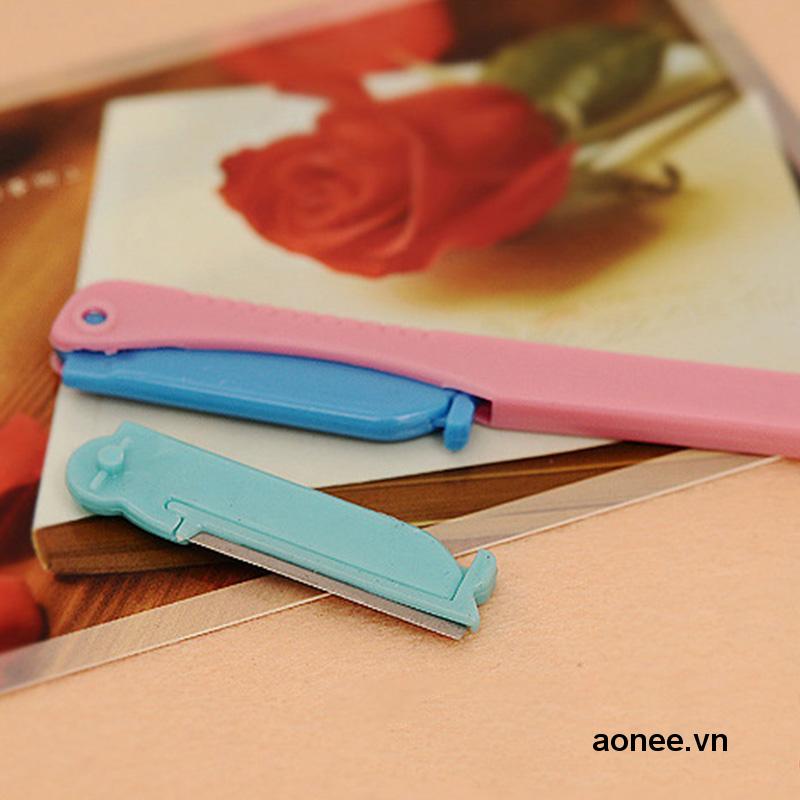 ✨✨Bộ dao cạo lông mày tiện dụng 2 lưỡi T2