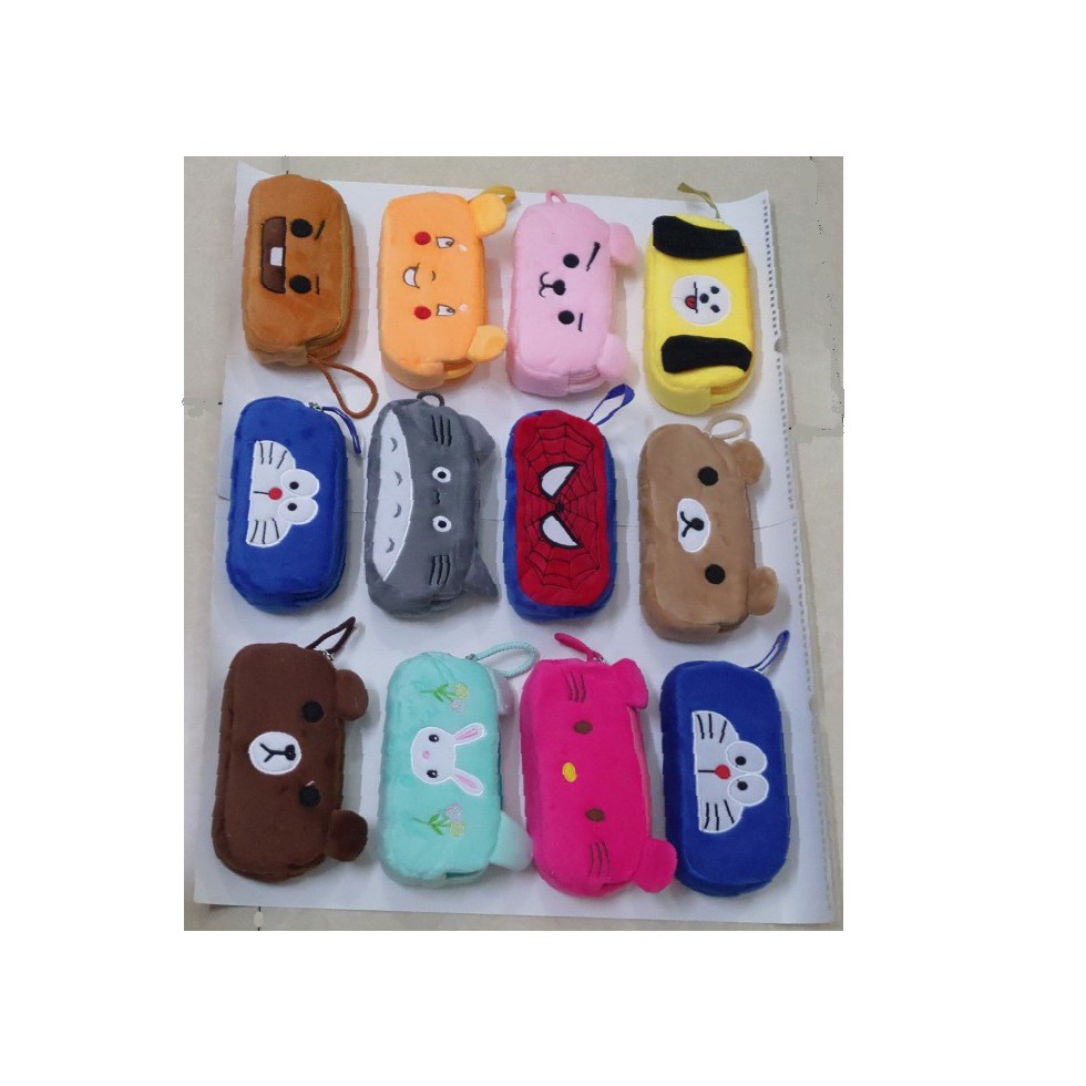 Bóp Viết Nhung 2 Ngăn - Ngang