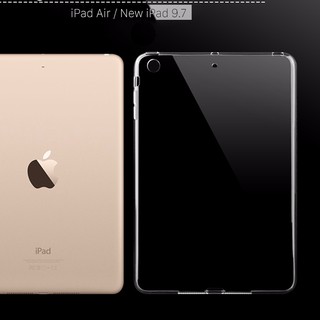 Ốp Lưng dẻo Cho iPad Gen 6 9.7inch 2017/ 2018 Silicon Trong Suốt