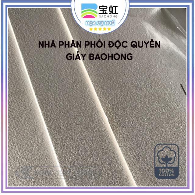 Giấy baohong 100% cotton 300gsm A2 set 5 tờ