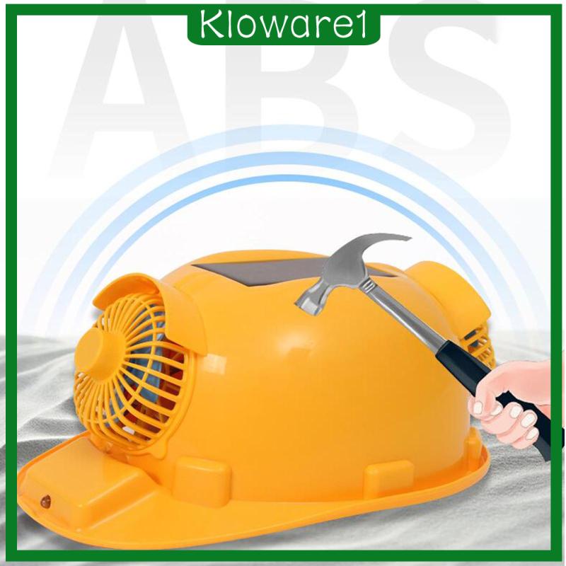 Quạt Năng Lượng Mặt Trời Và Mũ Bảo Hiểm Có Đèn 8000mAh Tích Hợp Pin