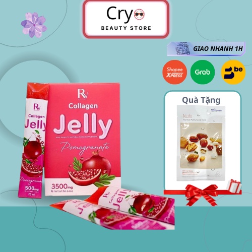 Thạch Collagen Trắng Da Thuỵ Sĩ JELLY