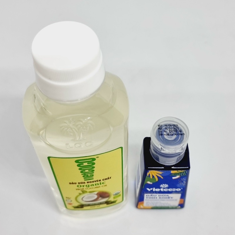 DẦU DỪA TINH KHIẾT/ NGUYÊN CHẤT VIETCOCO 50ml/250ml