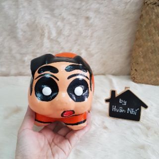 Heo đất handmade - Shin bút chì