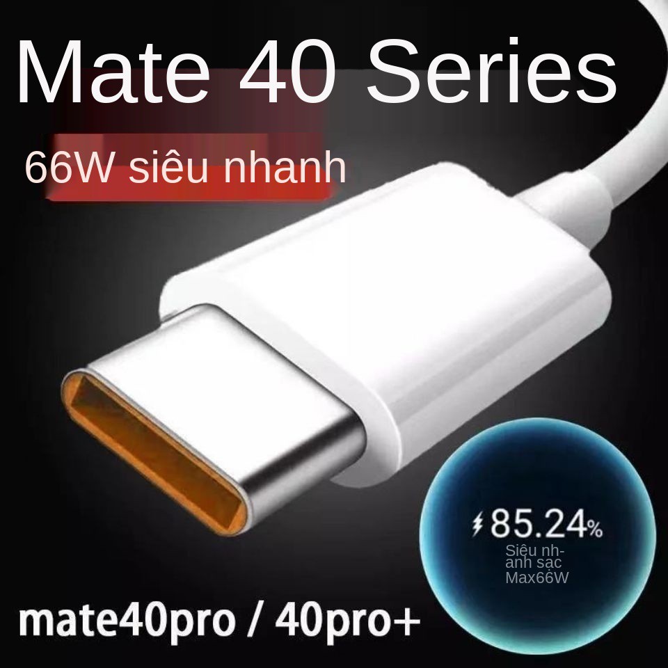 Cáp dữ liệu type-c sạc siêu nhanh 6a / tương thích cho huawei honor