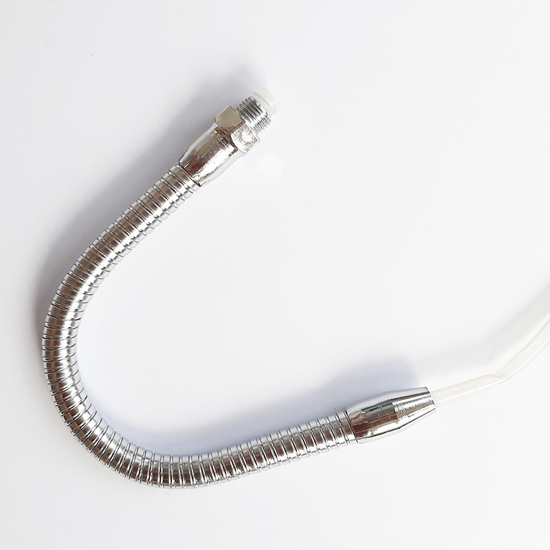 Vòi tưới nguội kim loại ren ngoài 12mm dài 300mm, vòi phun nước máy cơ khí