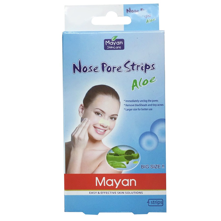 Miếng Lột Mụn Mayan Hộp 4 Miếng