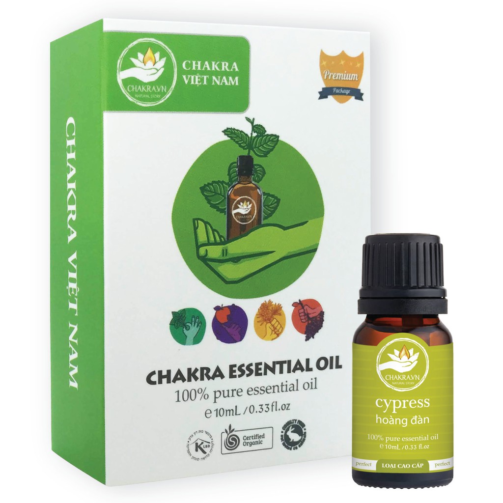 Tinh Dầu Hoàng Đàn nguyên chất Chakra Việt Nam - [Loại Cao Cấp]