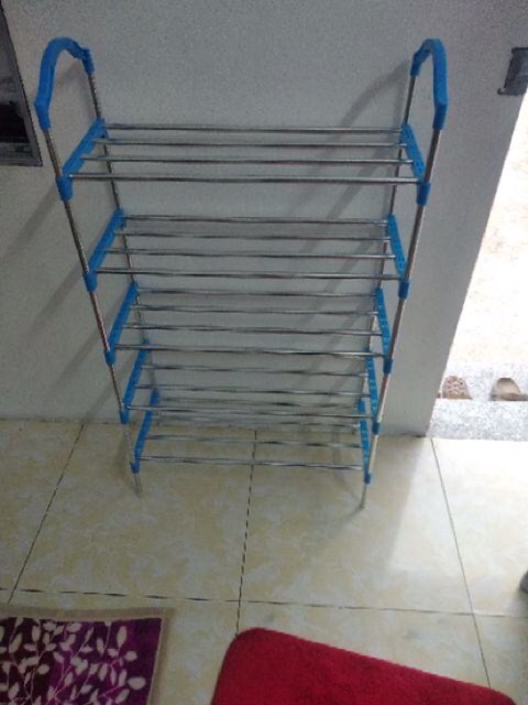 Kệ giày inox 5 tầng