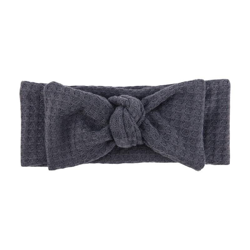 Băng Đô Nơ Mỏng Màu Trơn Thời Trang Làm Phụ Kiện Chụp Ảnh Cho Bé Gái