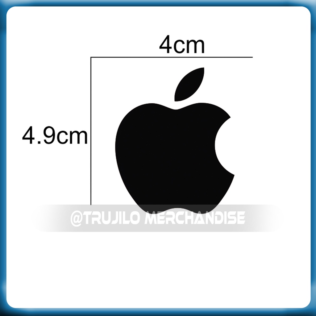 Miếng Dán Logo Apple Trang Trí Đẹp Mắt