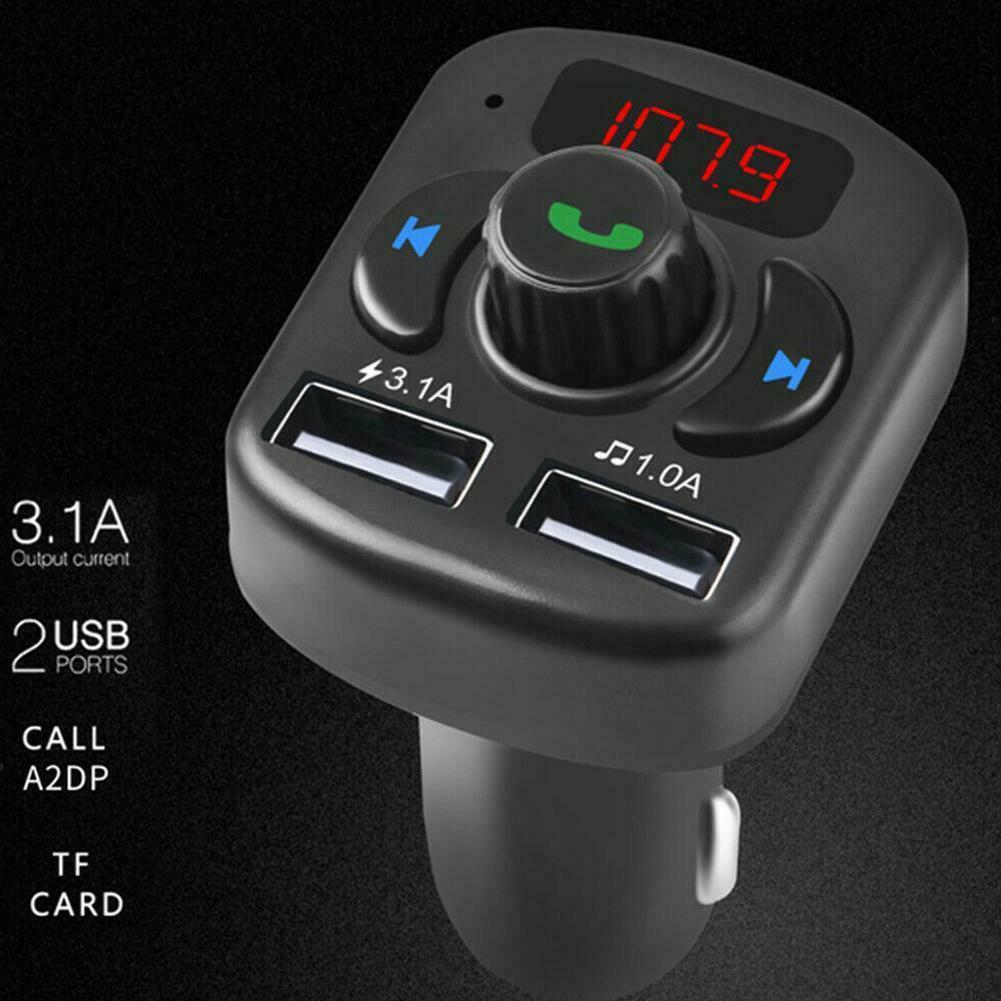 Bộ Phát Sóng Fm Bluetooth Không Dây Tích Hợp Cổng Usb 2 X5N5 Cho Xe Hơi