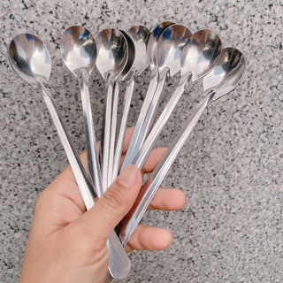 Muỗng Cafe Inox Đầu Tròn