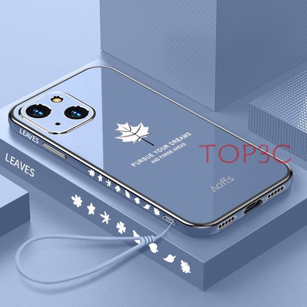 Ốp lưng iPhone 13 Ốp Điện Thoại Hình Lá Phong Cho iphone 13 pro max 12 pro max 11 pro max FY