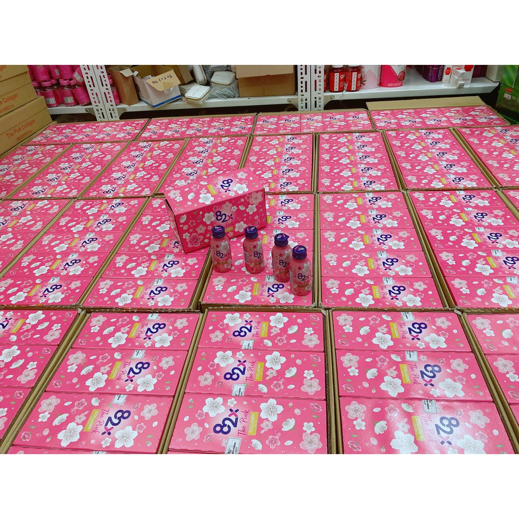 [Mã 77FMCGSALE giảm 8% đơn 500K] 82X The Pink Collagen 100ml Hàm Lượng 1000mg Collagen, nước uống đẹp da đến từ Nhật bản | BigBuy360 - bigbuy360.vn