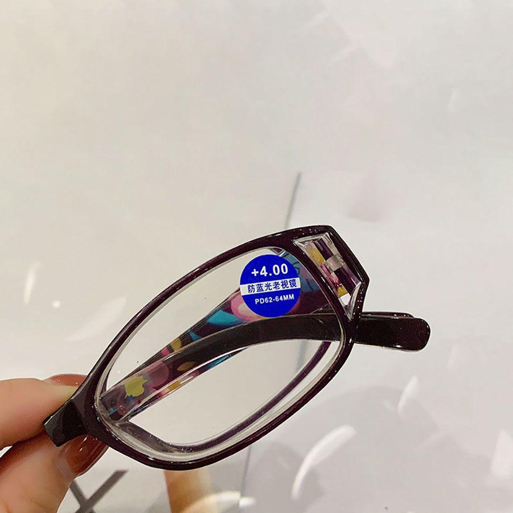 Kính Đọc Sách Gọng Vuông Có Thể Gập Lại Phong Cách Retro Cho Nam