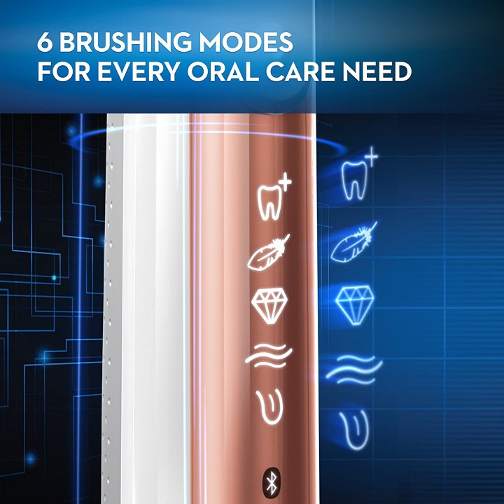 Bàn chải điện Oral-B Genius 8000 Gold [Hàng Đức]