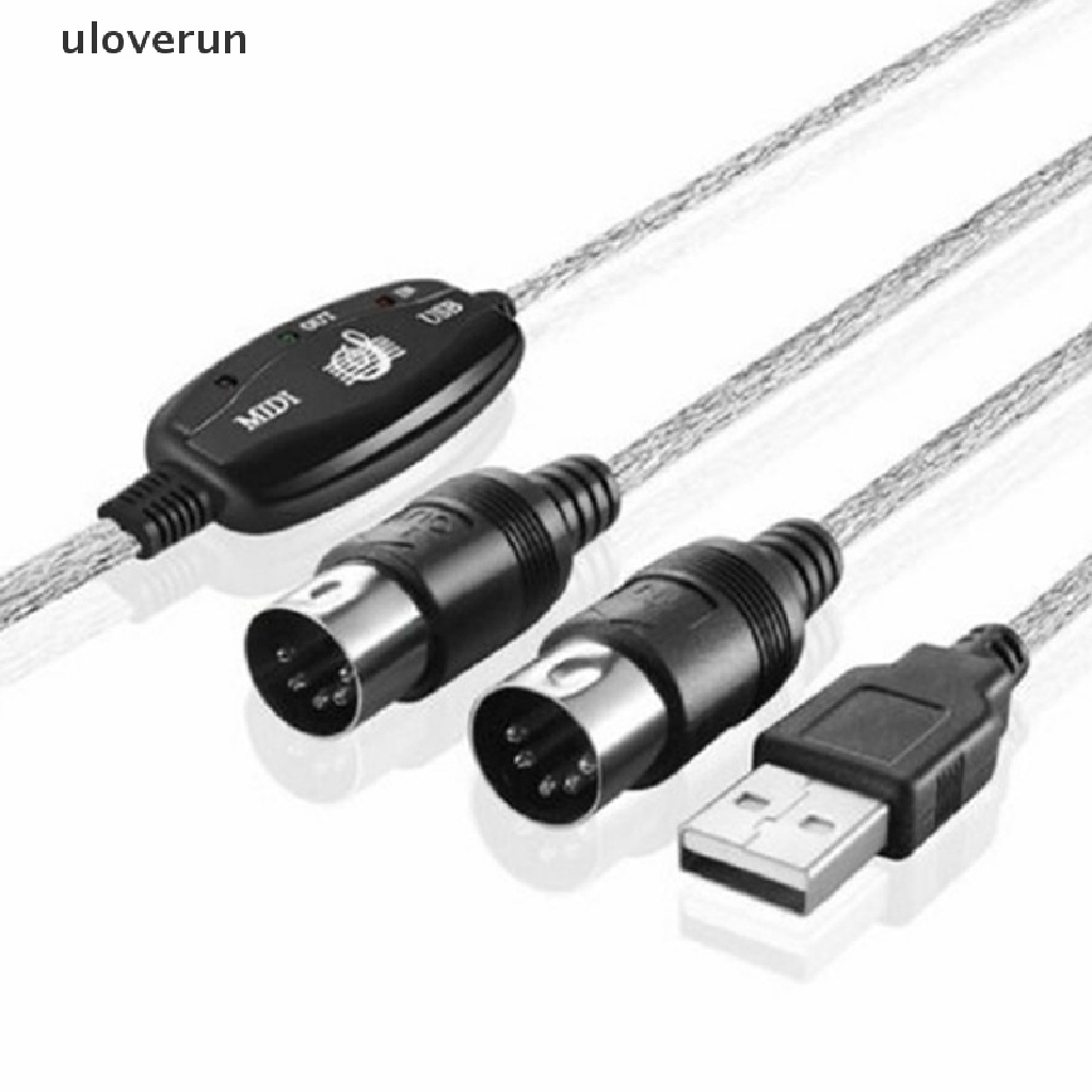 Dây Cáp Chuyển Đổi USB Sang MIDI Cho Bàn Phím Âm Nhạc Máy Tính