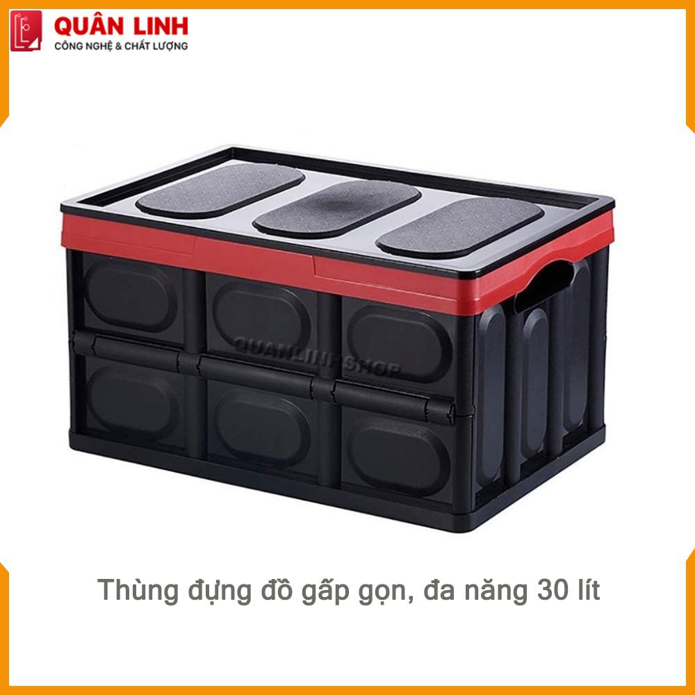 [Xả kho + free ship] Thùng đựng đồ gấp gọn đa năng 30 lít hoặc 55 lit