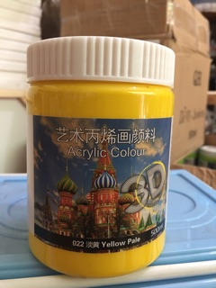 Màu Acrylic 3D vẽ tường 500ml