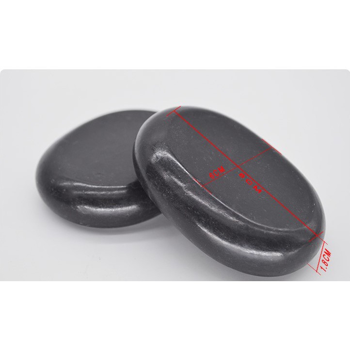 Đá Nóng Massage Cho Spa Hộp 16 Viên KÈM Nồi Hấp Đá Điện - Massage Body