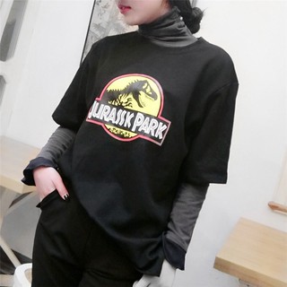 Áo thun tay lỡ Jurassic Park