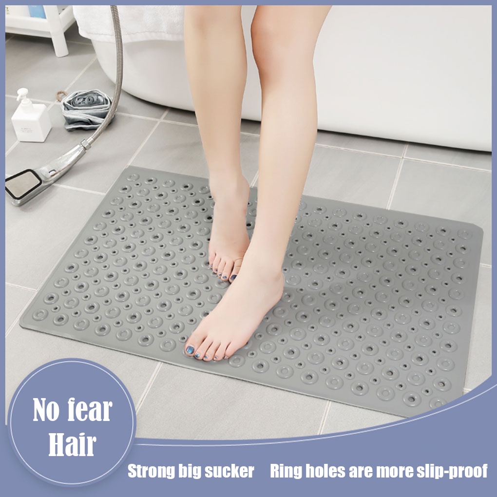 [CHOO] Non-Slip Shower Mat with Suction Cup Bathtub Bathroom Rubber Pad Toilet Massage PVC Foot Mat