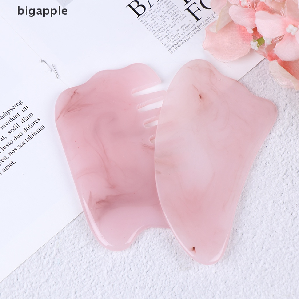 Dụng Cụ Mát Xa Gua Sha Bằng Nhựa Tổng Hợp Tự Nhiên