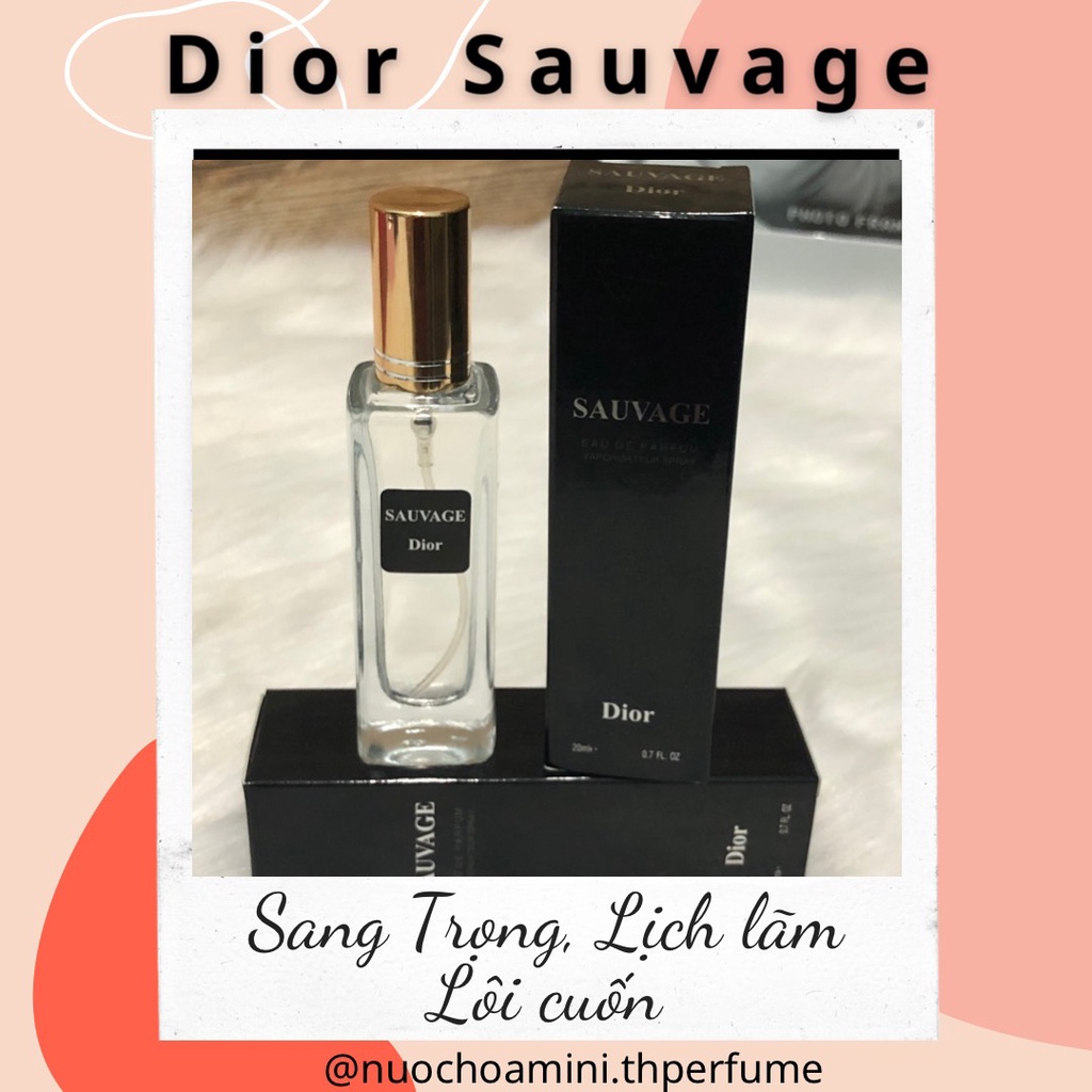 Nước Hoa Mini Nam 20ml DIOR SAUVAGE | BigBuy360 - bigbuy360.vn