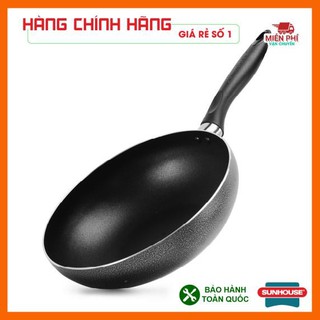 Chảo chống dính sunhouse đáy sâu 26cm shs26, chảo sunhouse 26cm