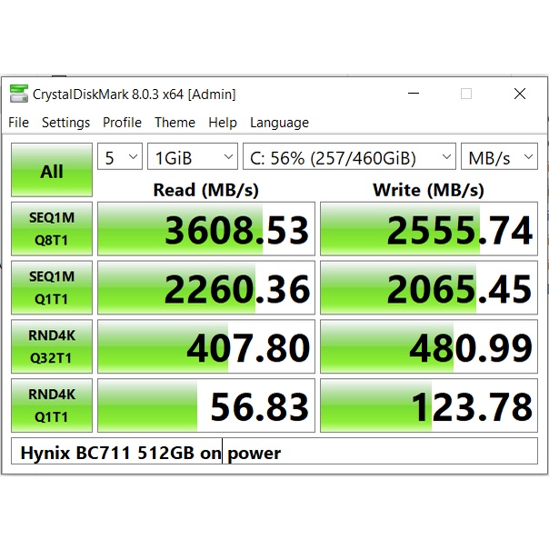 Ổ Cứng SK Hynix SSD M2 NVME pcle  128GB 256gb bill hàn