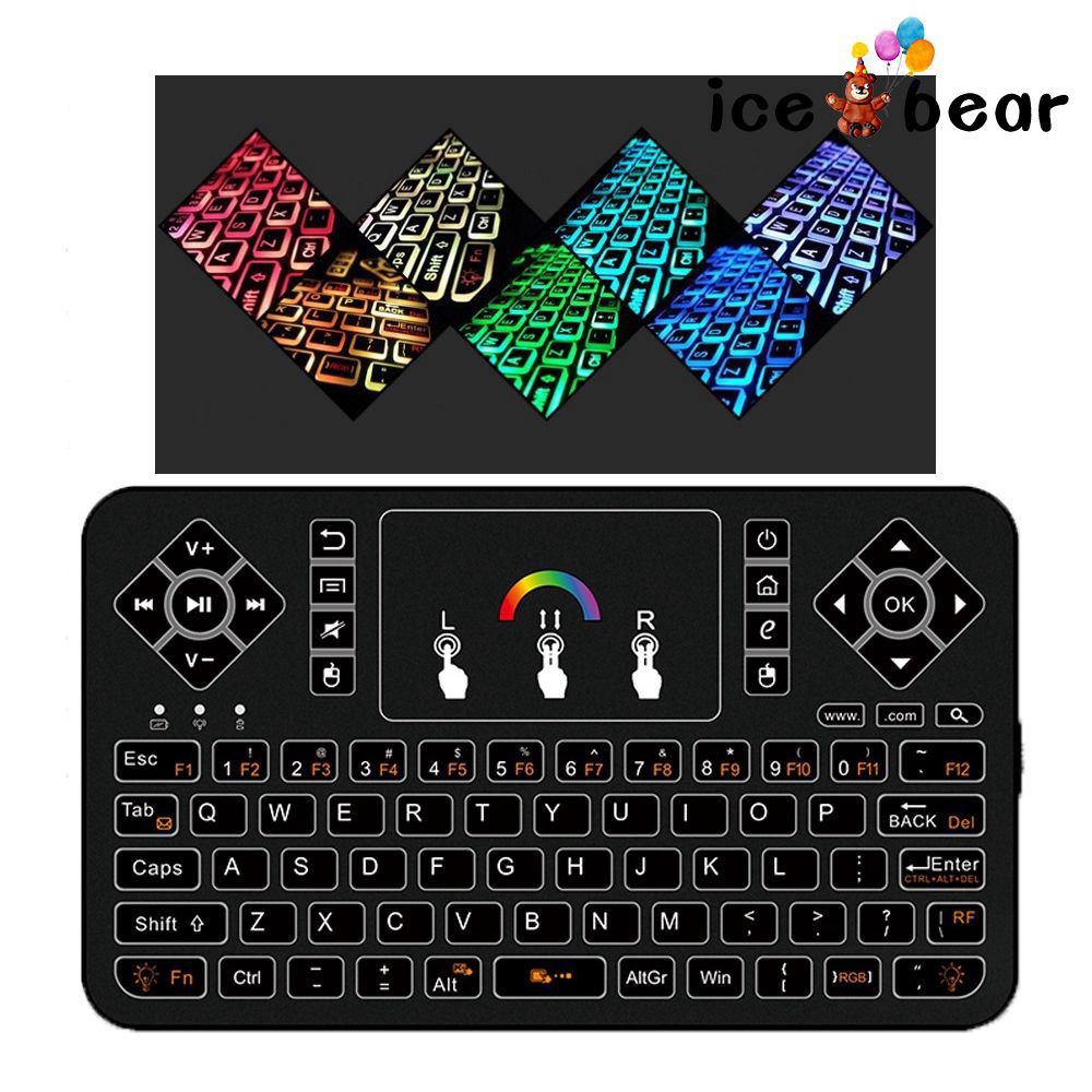 [HÀNG SẴN] Bàn Phím QWERTY Mini Không Dây Q9 ( CHUYÊN DÙNG SMART TIVI )