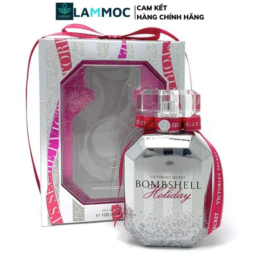 Nước hoa nữ chính hãng cao cấp thơm lâu Victoria’s Secret Bombshell Holiday 100ml phiên bản giới hạn