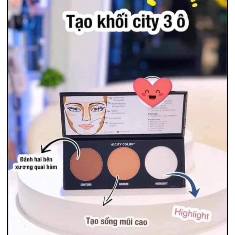 bảng tạo khối city color contour palette 3 ô | BigBuy360 - bigbuy360.vn